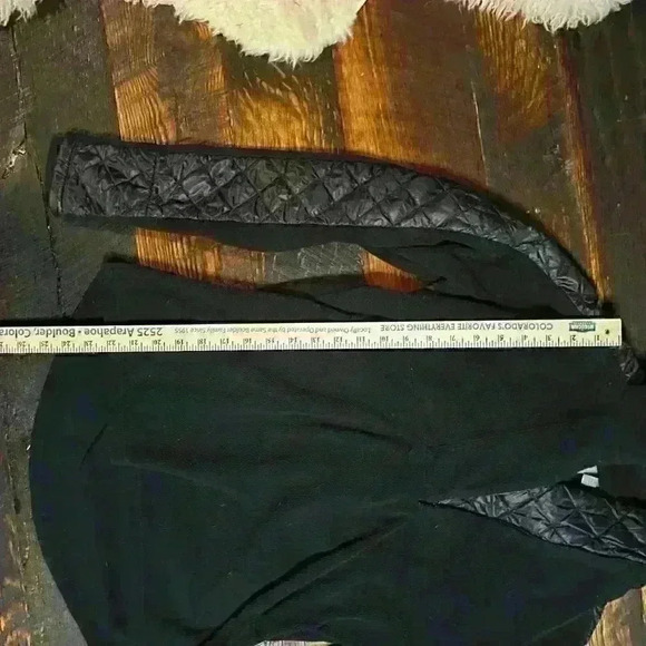 ATHLETA Black Fleece Extra Long Pullover Jacket - Picture 10 of 10